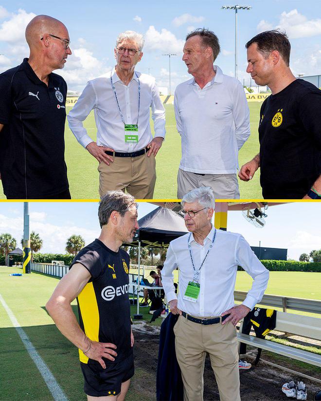 溫格與德足協(xié)主席訪多特蒙德營，對(duì)決馬梅洛迪日落前