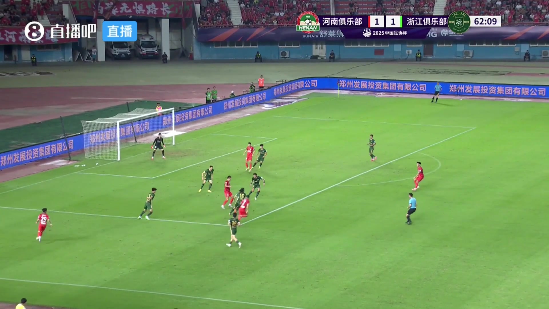 河南3分鐘2球王上源美妙弧線破門反超