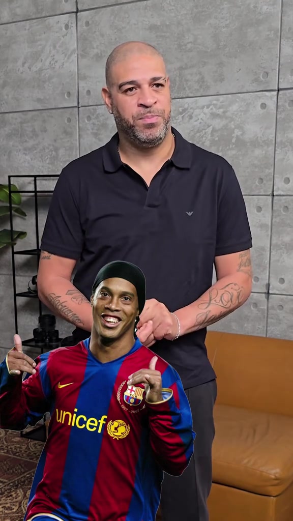 五星巴西的最佳拍檔來(lái)看阿德里亞諾心中誰(shuí)才是巴西足球之王