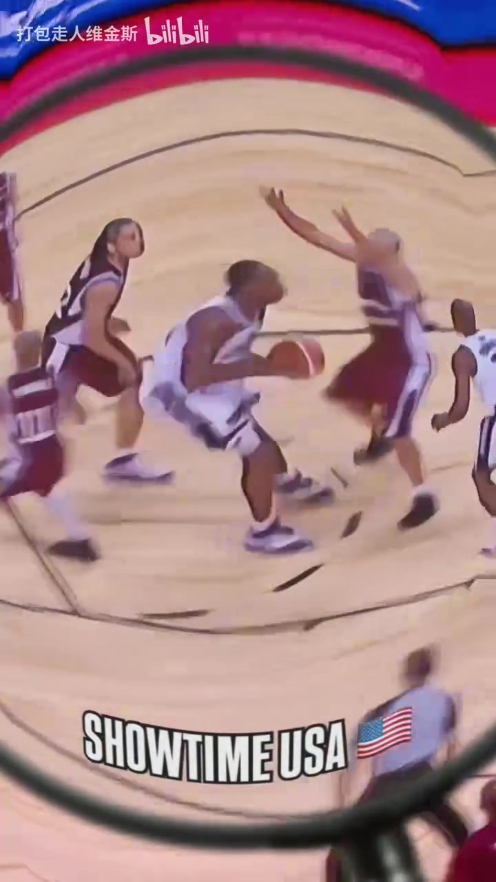 完全身體天賦的碾壓巔峰美國男籃有多離譜怎么傳都丟不了球