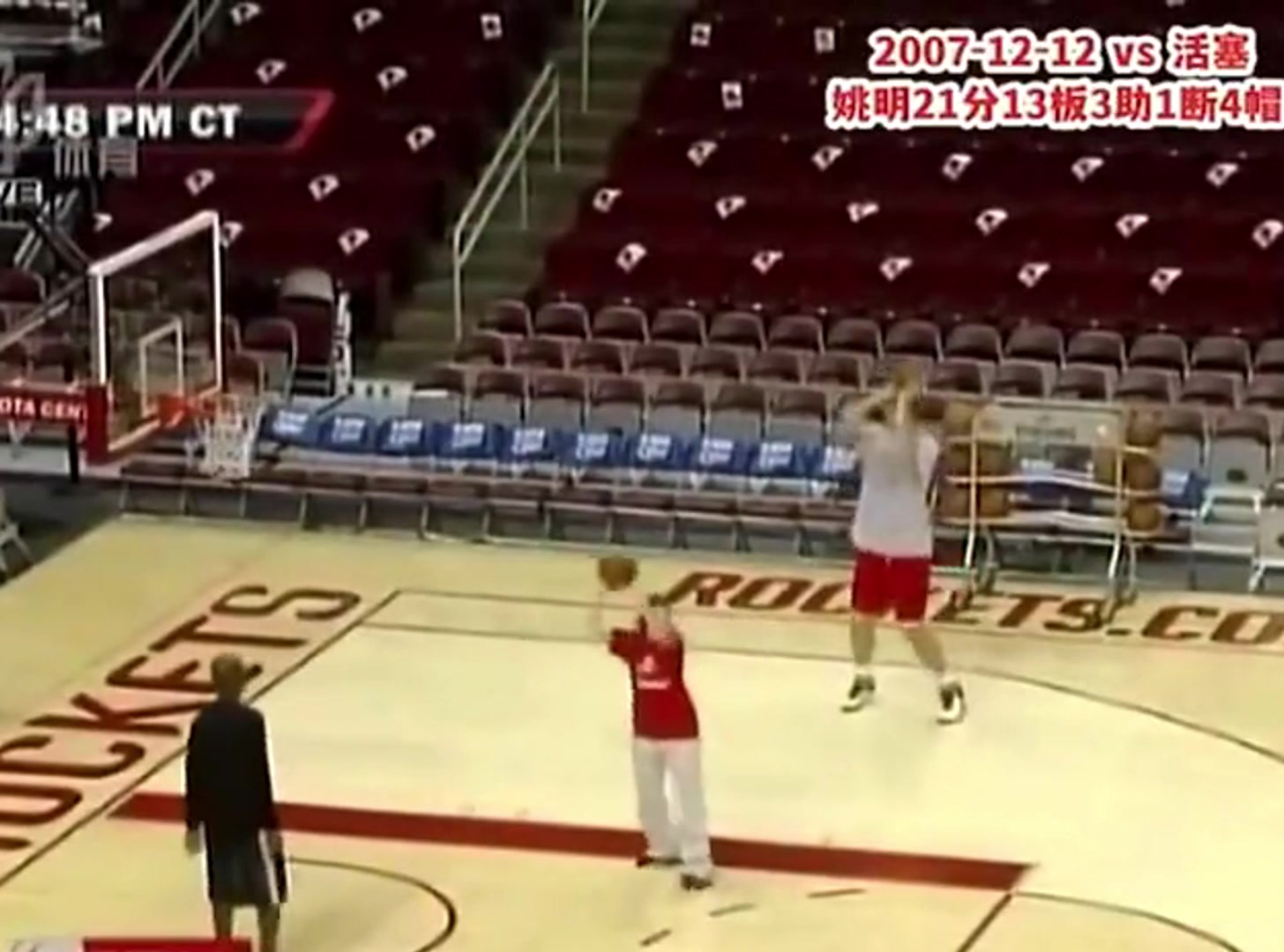 楊瀚森要是能練出姚明這手神準(zhǔn)中投在NBA那就穩(wěn)了