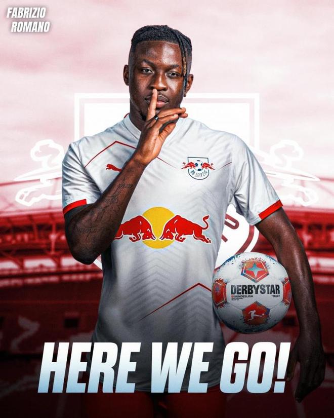 HWG: 巴卡約科加盟萊比錫，費(fèi)用2200萬歐元