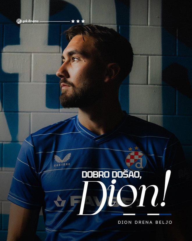 官方：薩格勒布迪納摩簽新援貝爾喬、麥肯納，奧格斯堡前鋒加盟