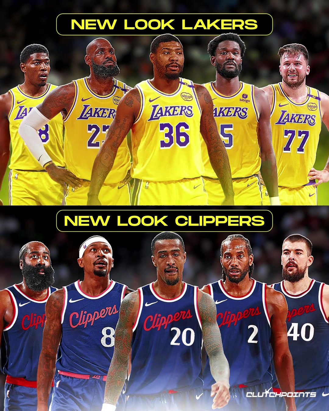 休賽期引援后的湖人vs快船在季后賽大戰(zhàn)七場(chǎng)誰(shuí)會(huì)贏