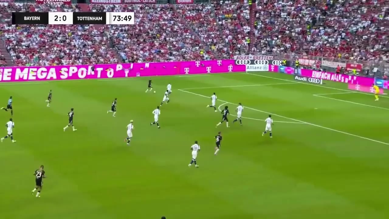 精彩小將倫納特-卡爾兜射破門拜仁3-0領先熱刺