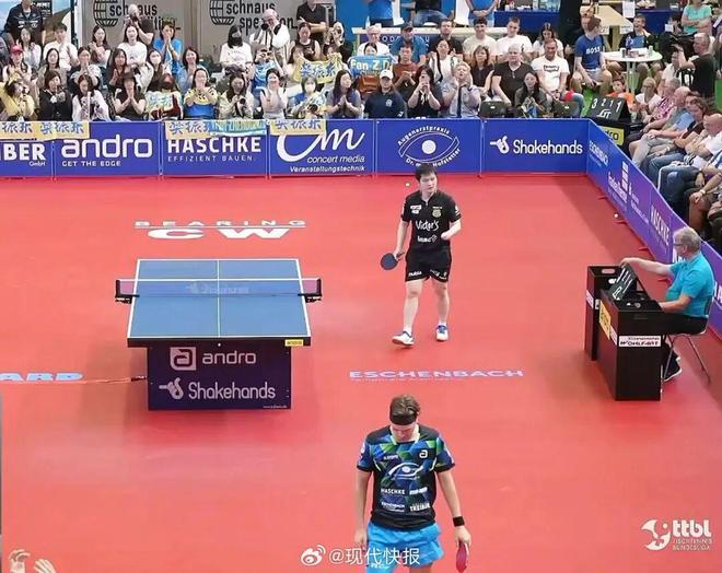 樊振東德甲首勝