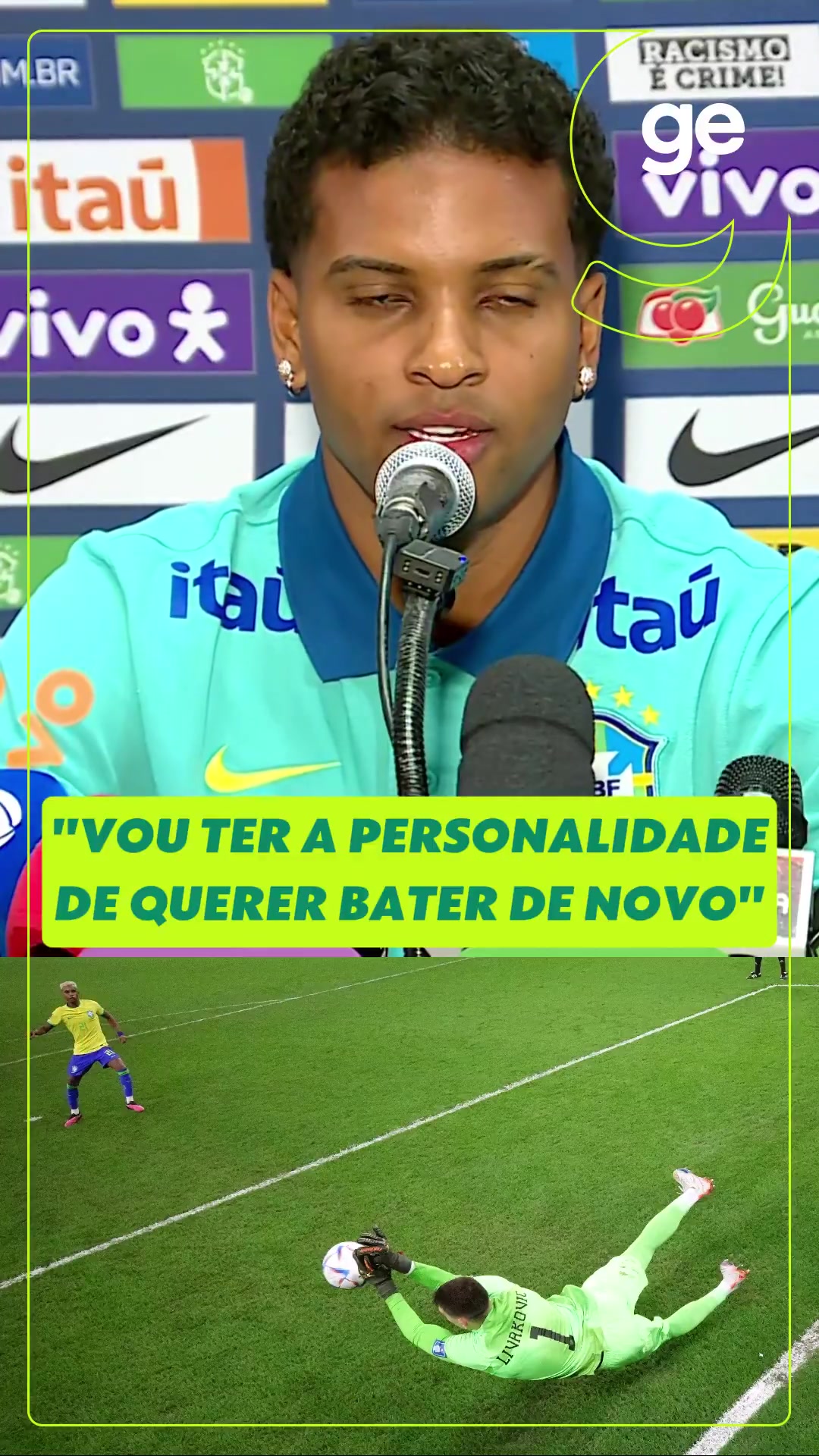 羅德里戈已經(jīng)從罰失點球陰影中走出來我準備好再次罰進點球了