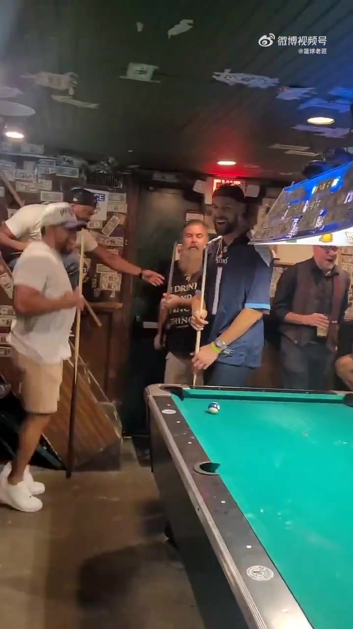 克萊這臺球水平看著有點東西